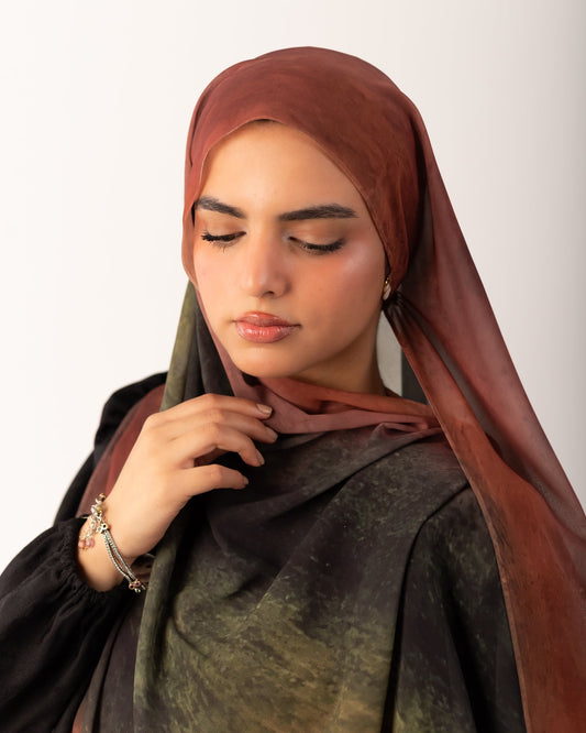 Printed Chiffon - Forest Bloom