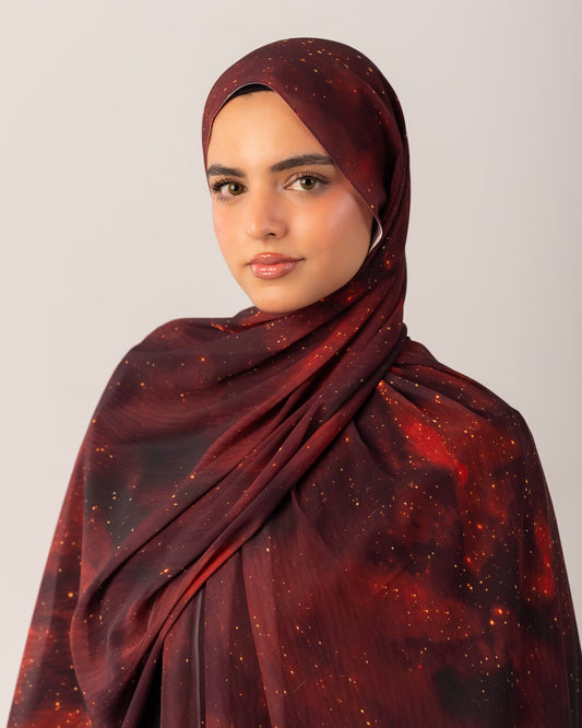 Printed Chiffon - Supernova