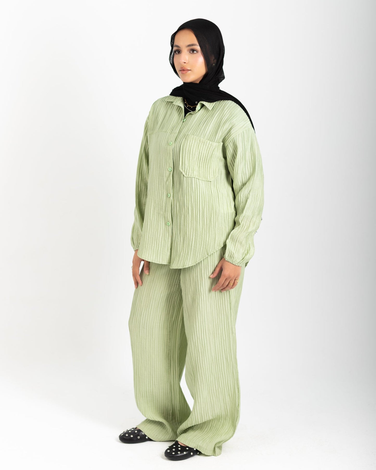Mint Crinkle Set