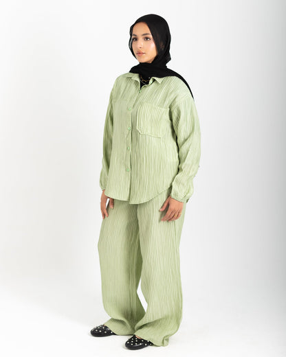 Mint Crinkle Set