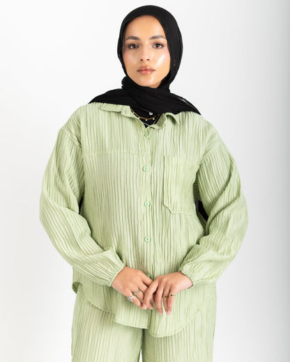 Mint Crinkle Set